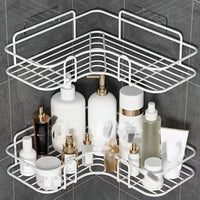 Corner Shelf Organizer for Bath or Kitchen