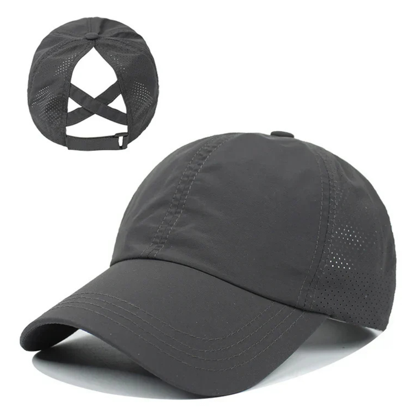 Breathable Unisex Mesh Sport Baseball Cap with Adjustable Fit