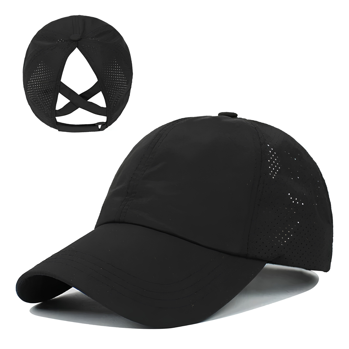 Breathable Unisex Mesh Sport Baseball Cap with Adjustable Fit