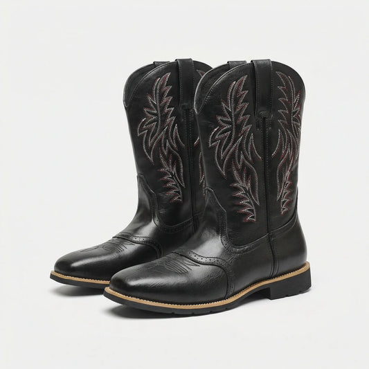 Calf-Length Cowboy Boots