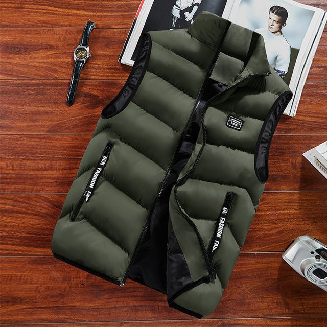 Casual Front-Zip Vest