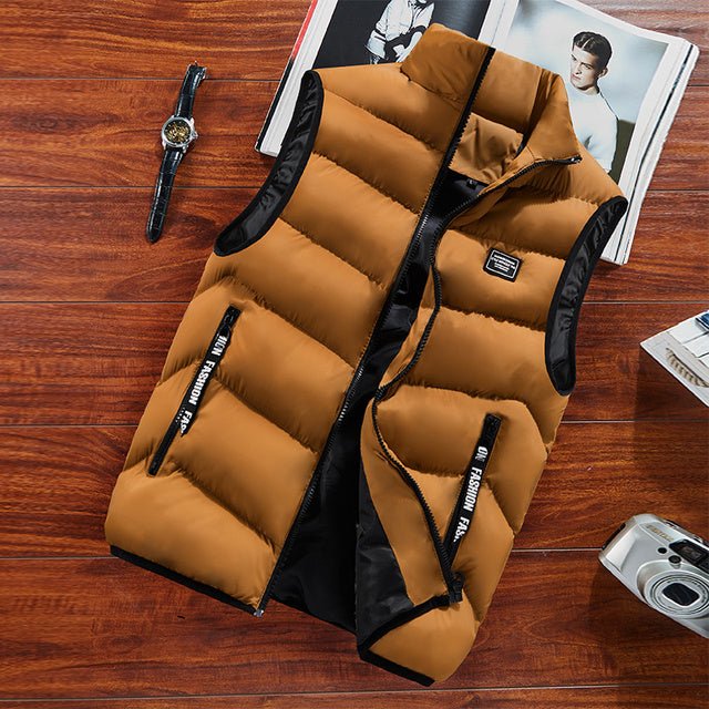 Casual Front-Zip Vest