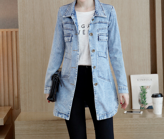 Casual Oversized Denim Jacket