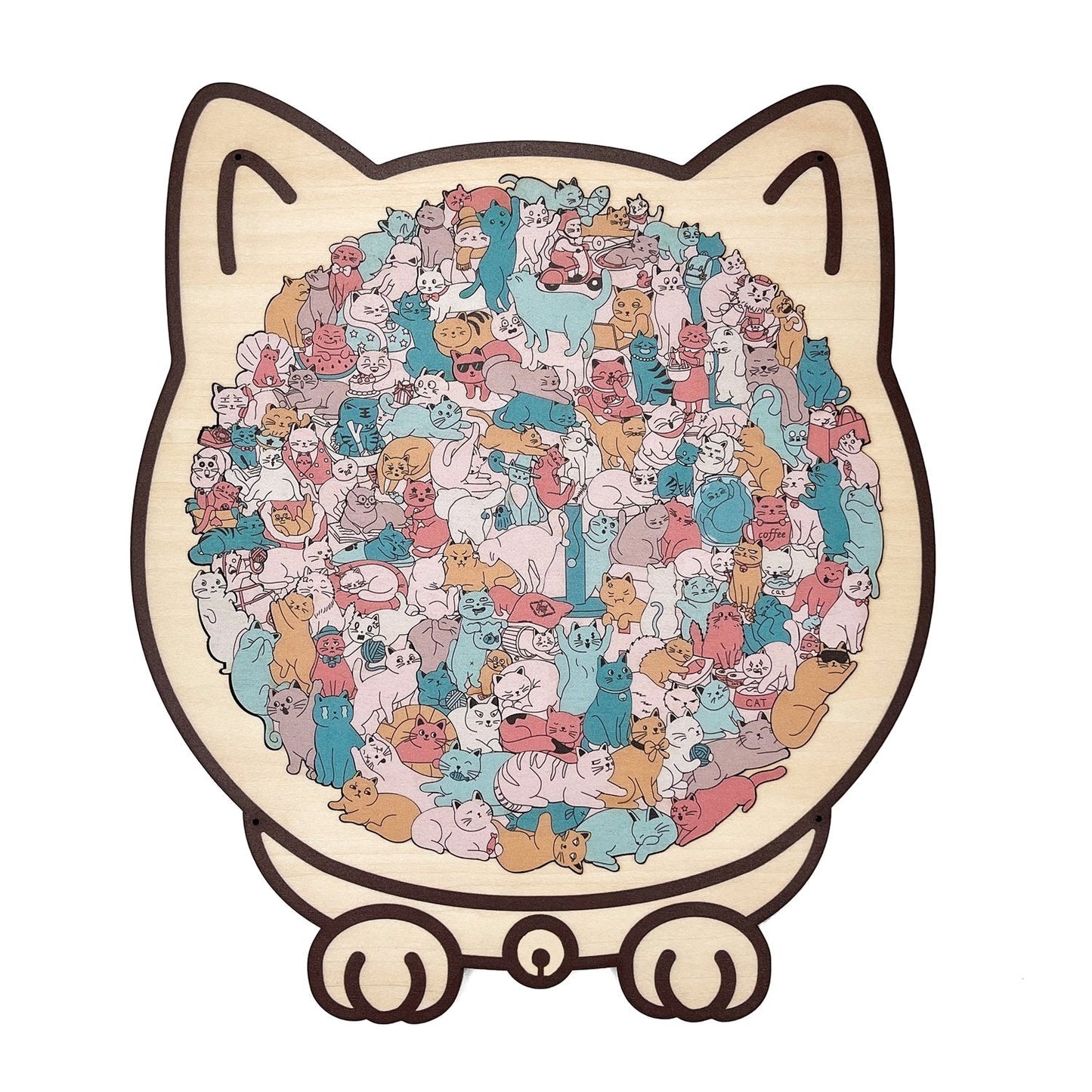 Cat Serenity Puzzle™ — Unwind Instantly with Every Satisfying Click and Cozy Cat Shape