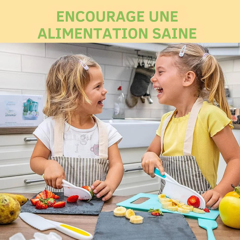 Child-Safe Cooking Utensils Montessori (12 pieces)