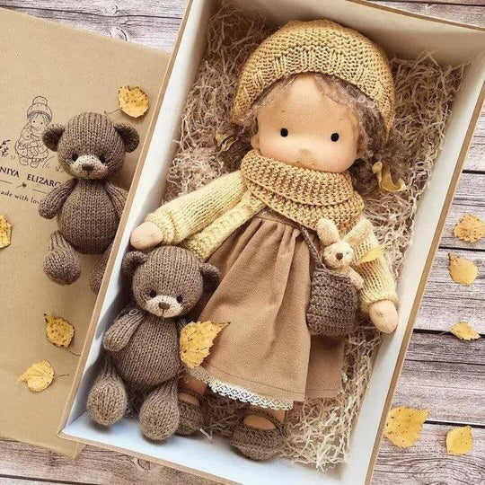 Children's Handmade Waldorf Doll – Soft, Natural & Durable Playmate