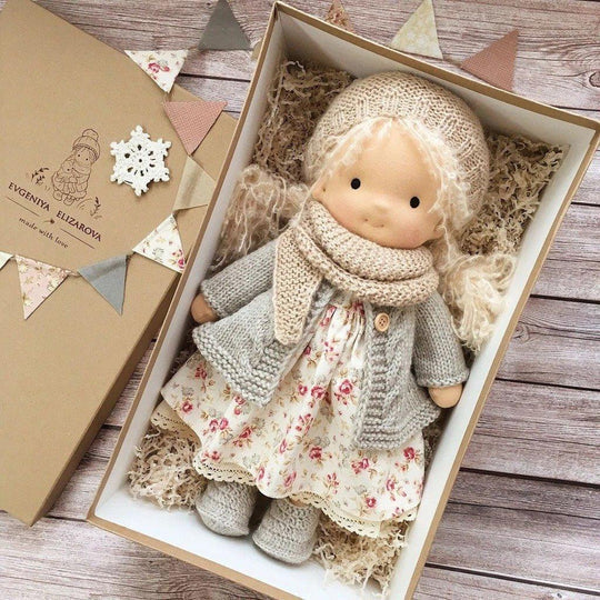 Children's Handmade Waldorf Doll – Soft, Natural & Durable Playmate