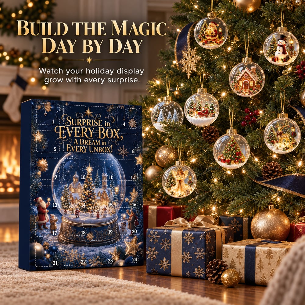 Christmas Baubles Advent Calendar 2026 – 24 Days Filled with Holiday Surprises