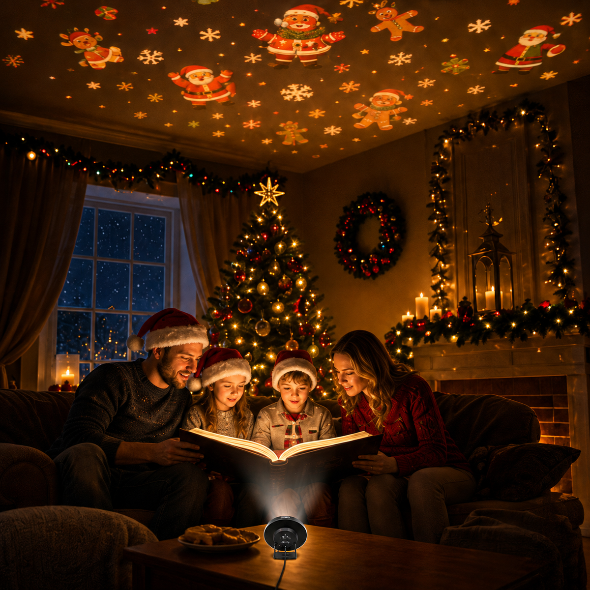 Christmas Light Projector for Home and Yard