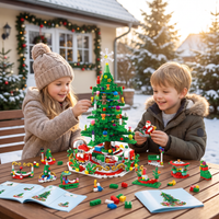 Christmas Tree Building Block Advent Calendar – 24 Days Filled with Building Joy