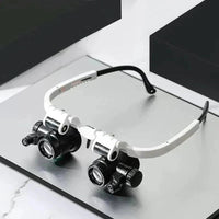 ClaritySight Pro LED Magnifier Glasses With 8x, 15x, and 23x Zoom