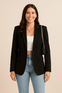 Classic Elegant Blazer for Office and Everyday Wear