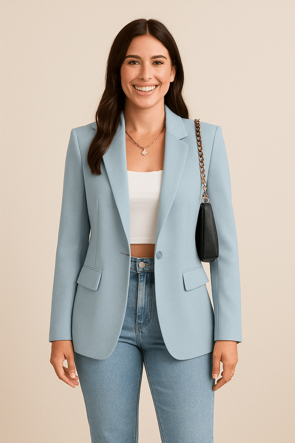 Classic Elegant Blazer for Office and Everyday Wear