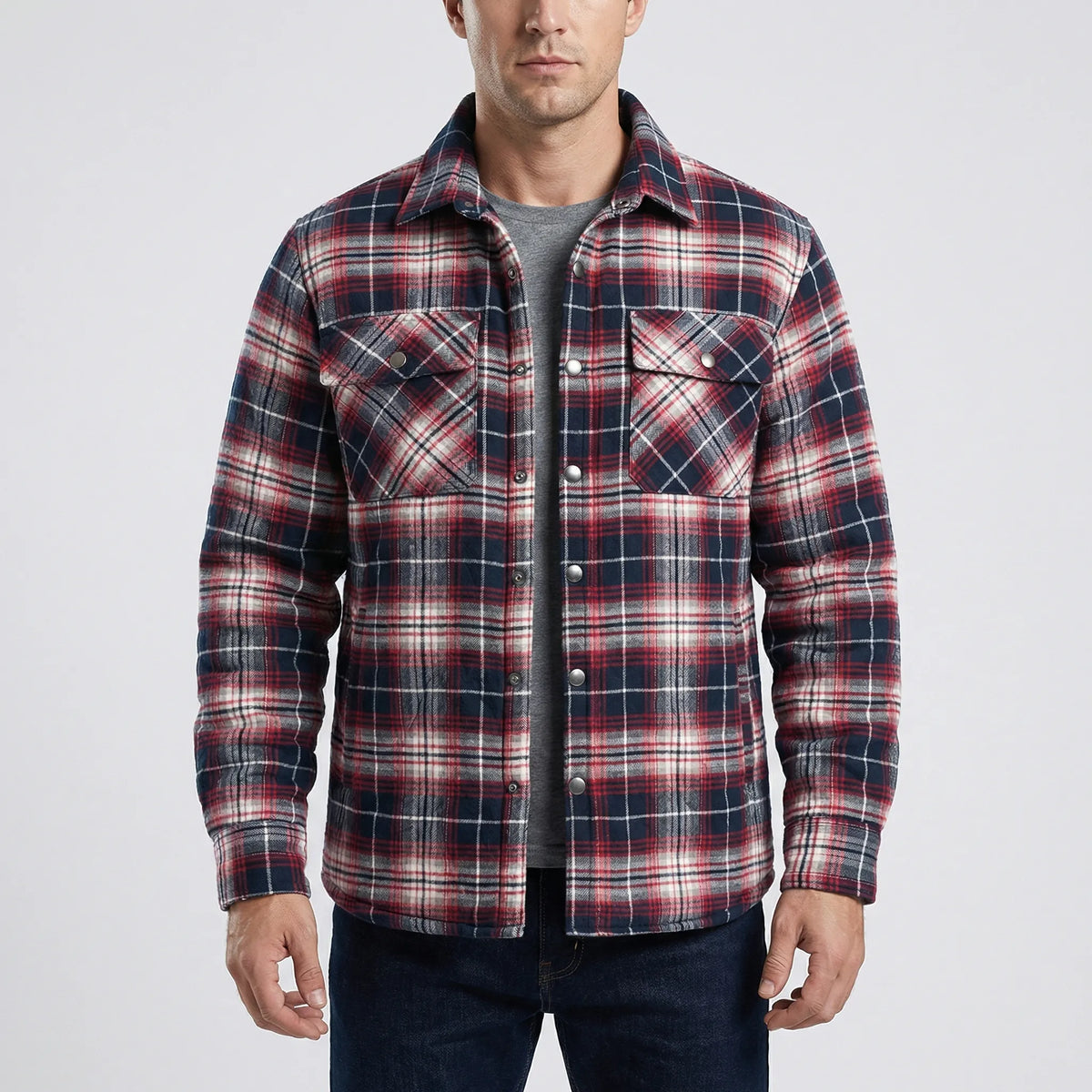 Classic Retro-Style Lumberjack Jacket