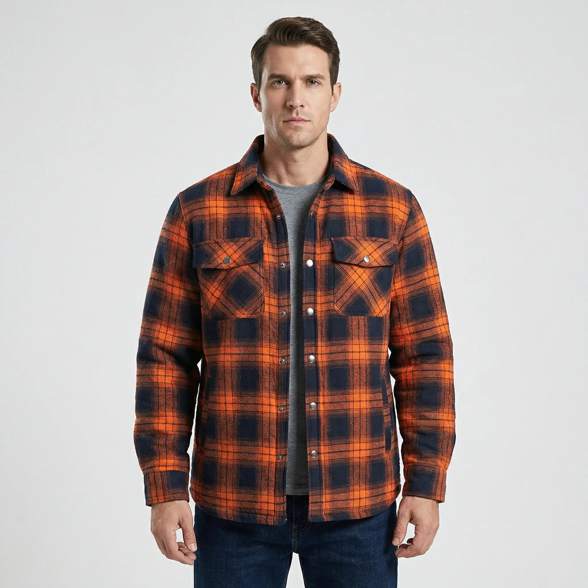 Classic Retro-Style Lumberjack Jacket