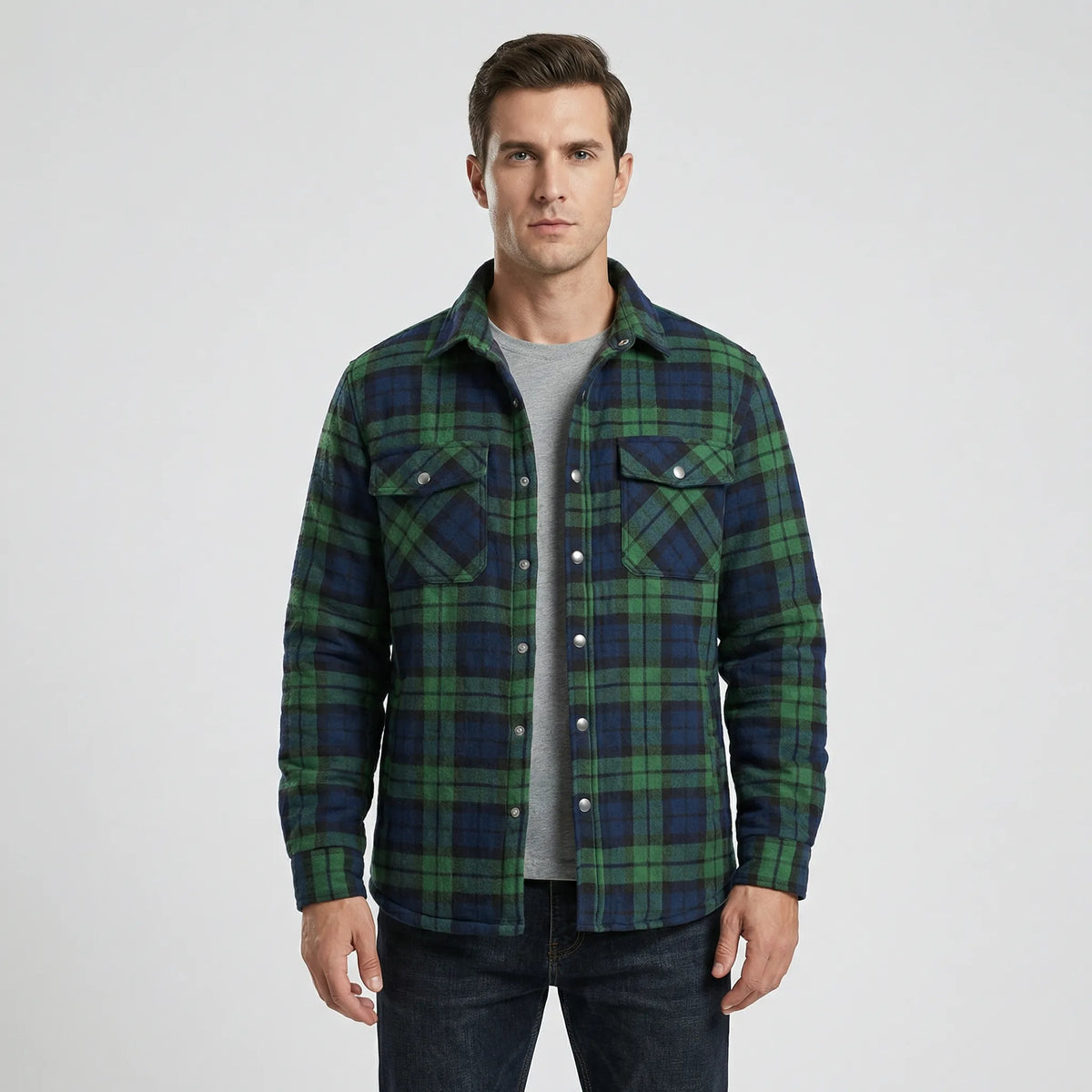 Classic Retro-Style Lumberjack Jacket
