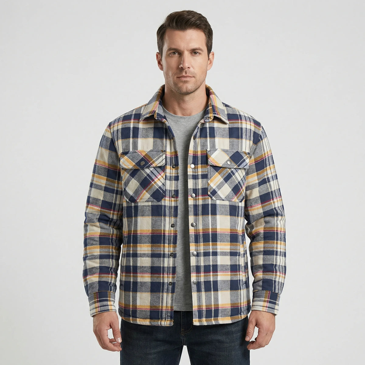 Classic Retro-Style Lumberjack Jacket