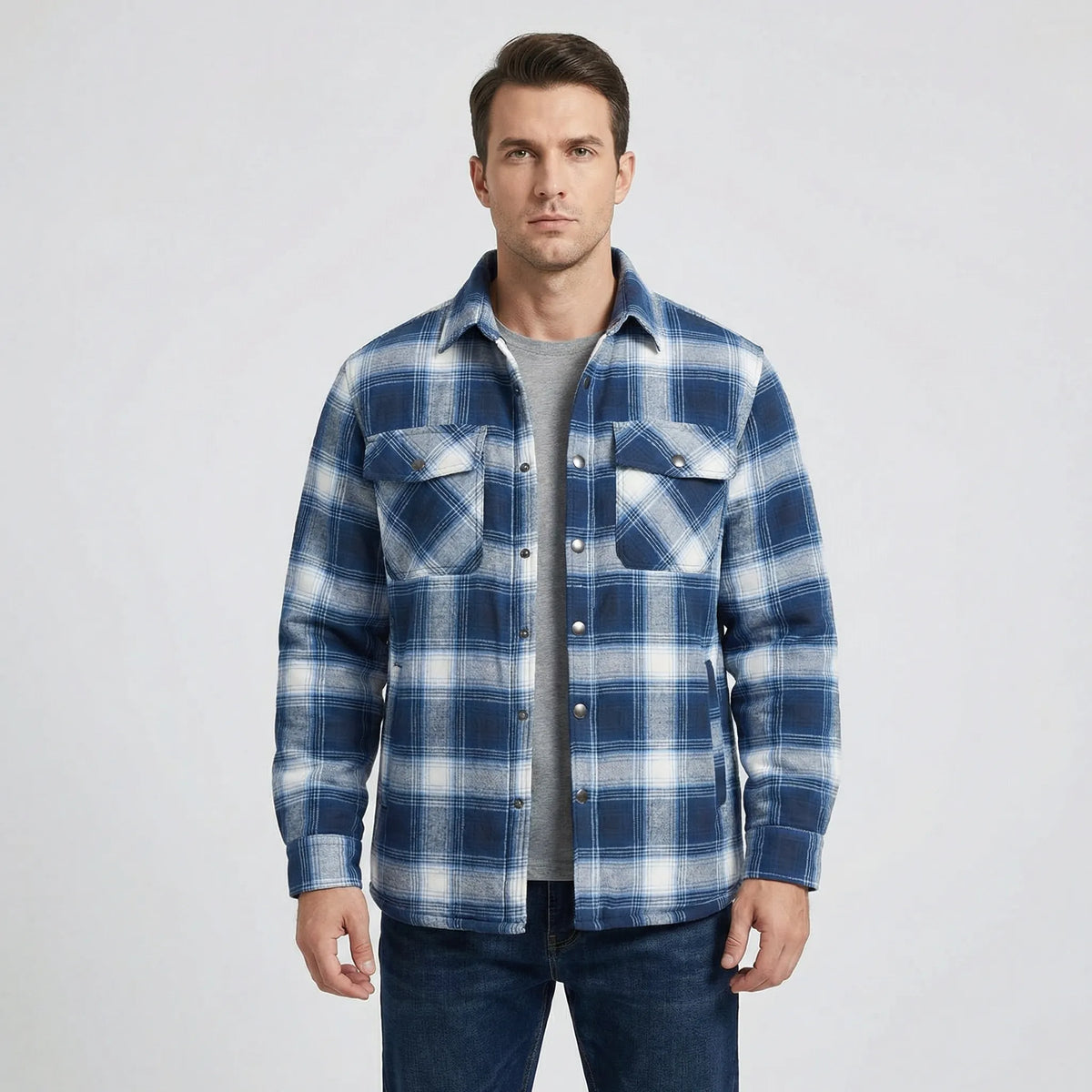 Classic Retro-Style Lumberjack Jacket