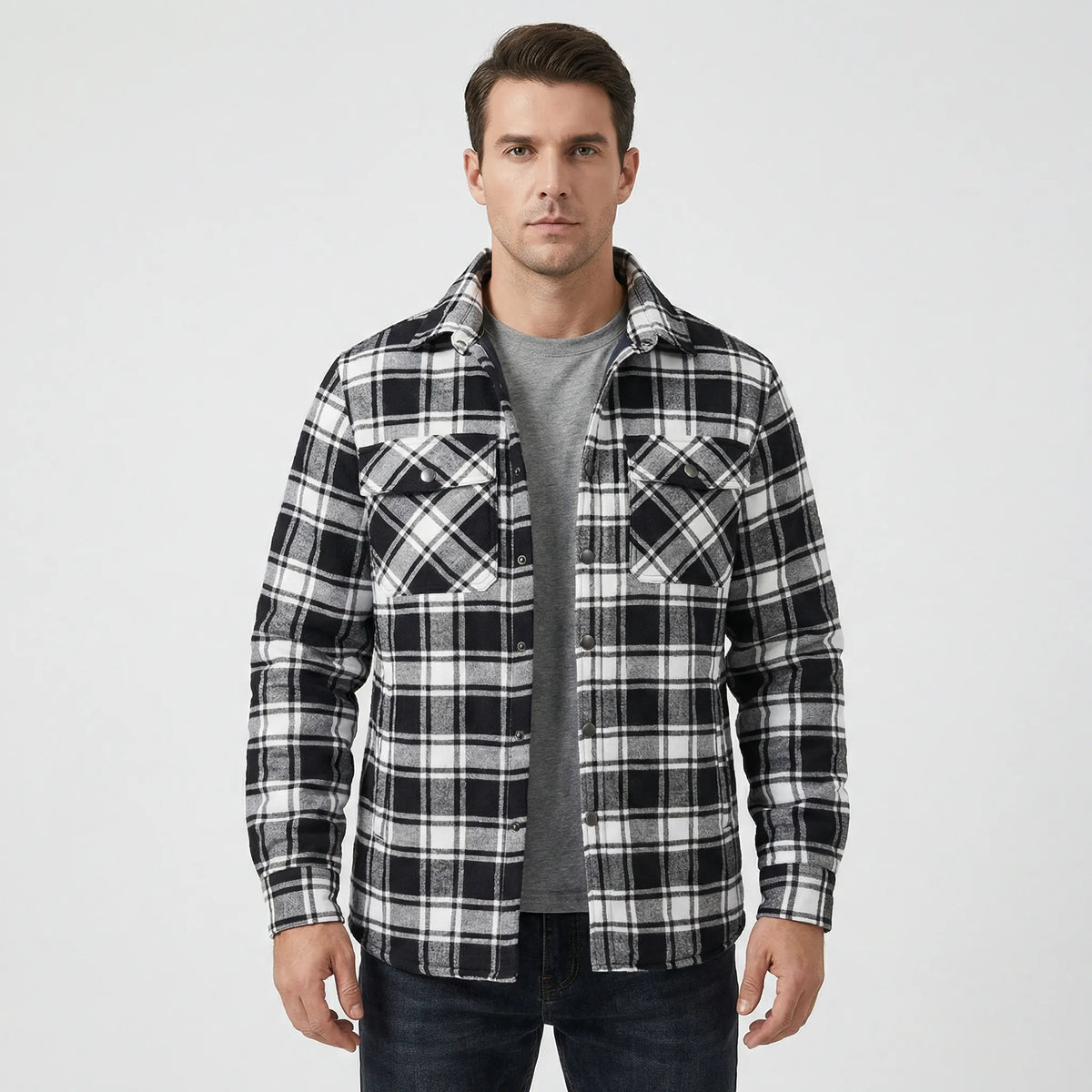 Classic Retro-Style Lumberjack Jacket