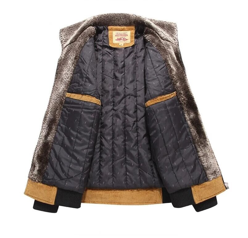Classic Winter Corduroy Jacket for Men