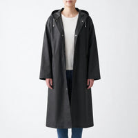 Clear Hooded Raincoat
