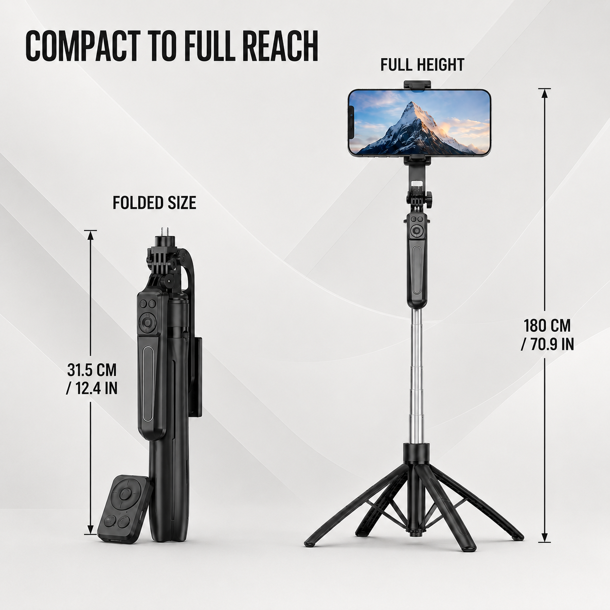 Collapsible Stainless Steel Tripod
