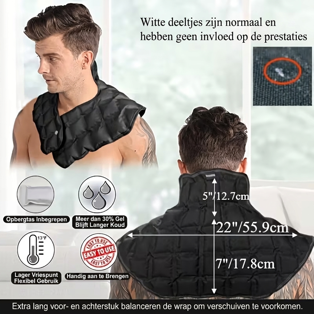 Cooling Gel Shoulder and Neck Wrap