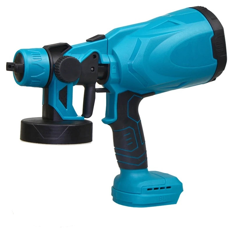 Cordless High-Pressure Paint Sprayer Gun 800 ml Compatible with Makita 18V Battery