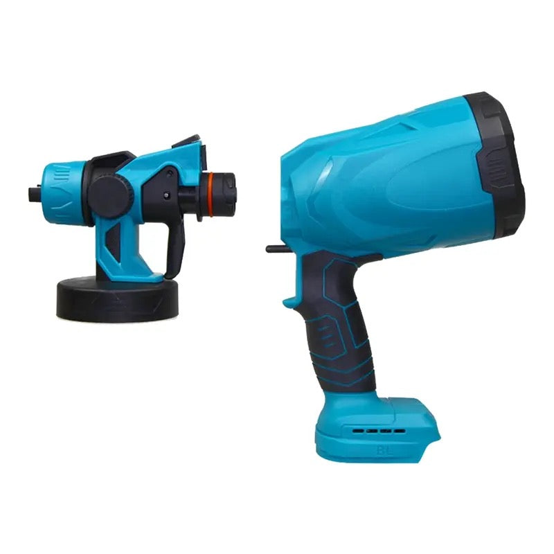Cordless High-Pressure Paint Sprayer Gun 800 ml Compatible with Makita 18V Battery
