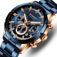Men's Chronograph Steel Band Watch