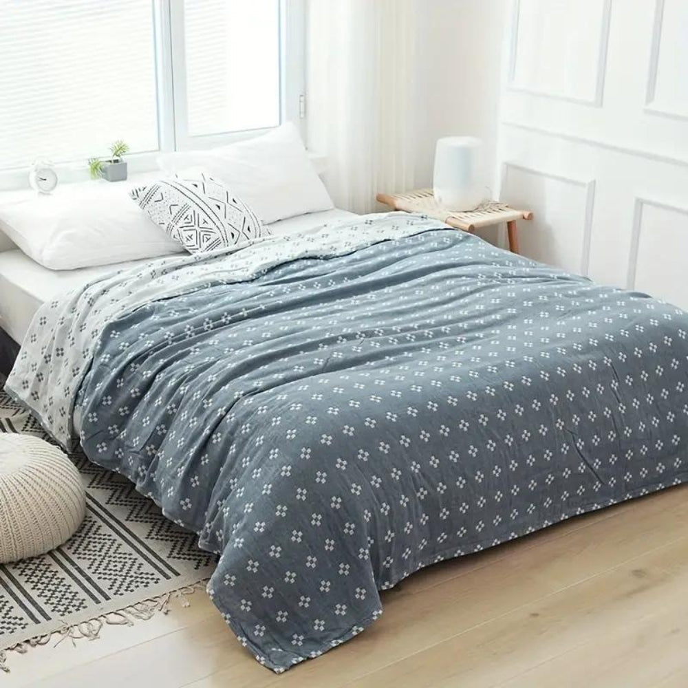Diamond Dot Cotton Blanket