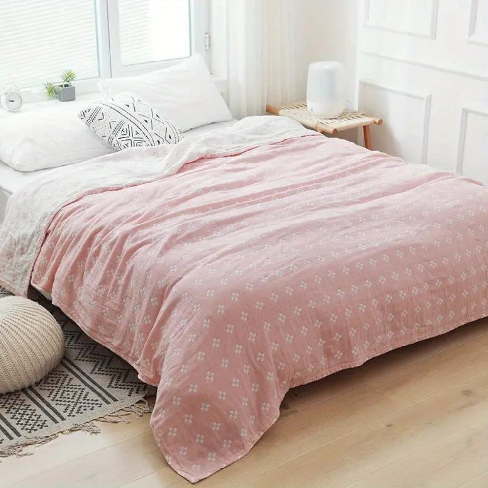 Diamond Dot Cotton Blanket