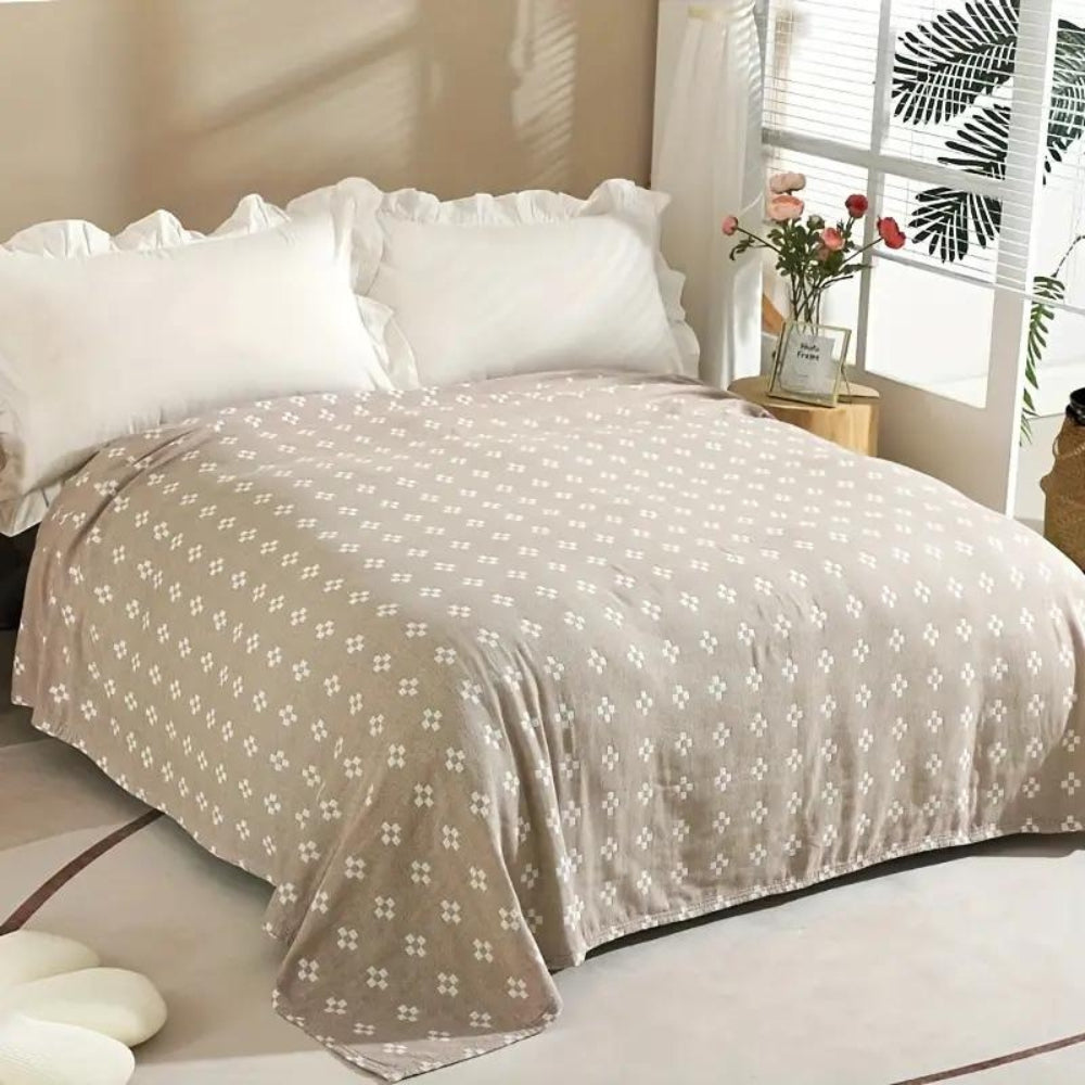 Diamond Dot Cotton Blanket