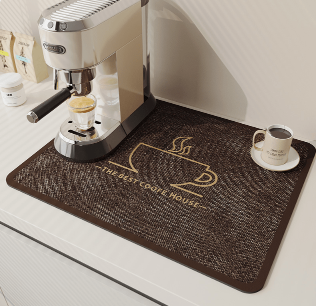 Dish Drying Mat - Quick-Drying, Highly Absorbent Kitchen Mat