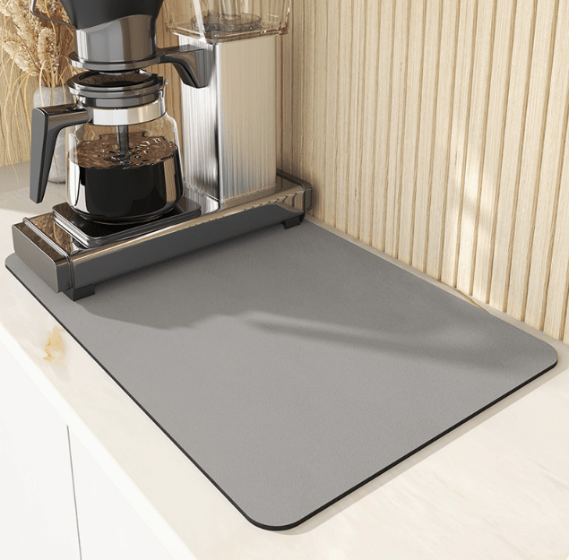 Dish Drying Mat - Quick-Drying, Highly Absorbent Kitchen Mat