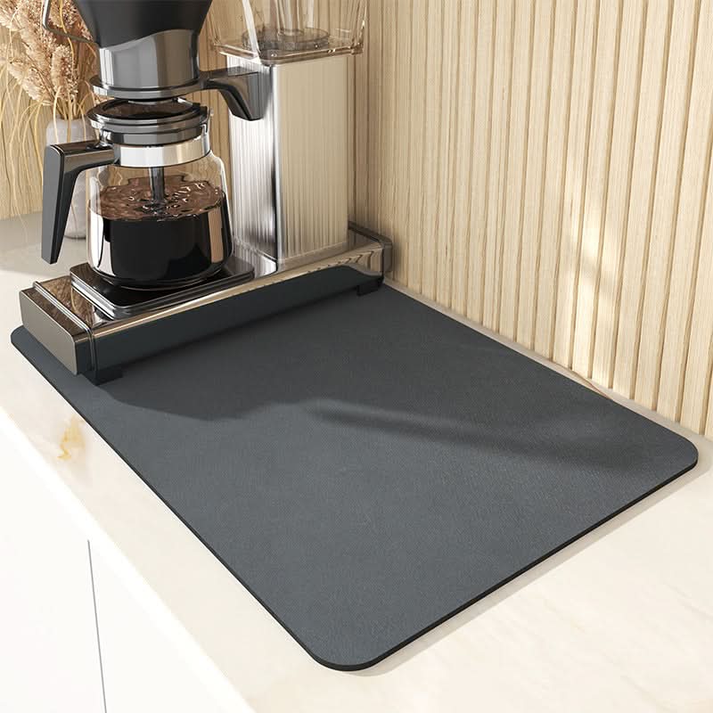 Dish Drying Mat - Quick-Drying, Highly Absorbent Kitchen Mat