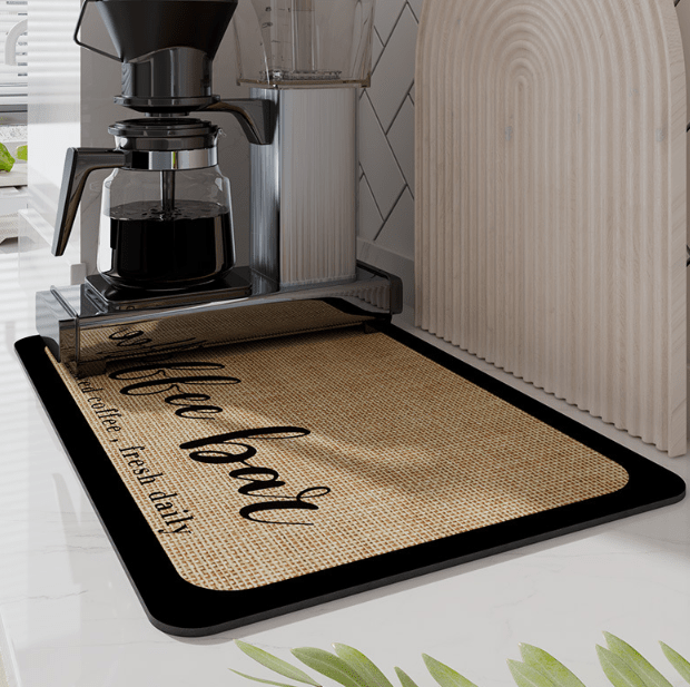 Dish Drying Mat - Quick-Drying, Highly Absorbent Kitchen Mat