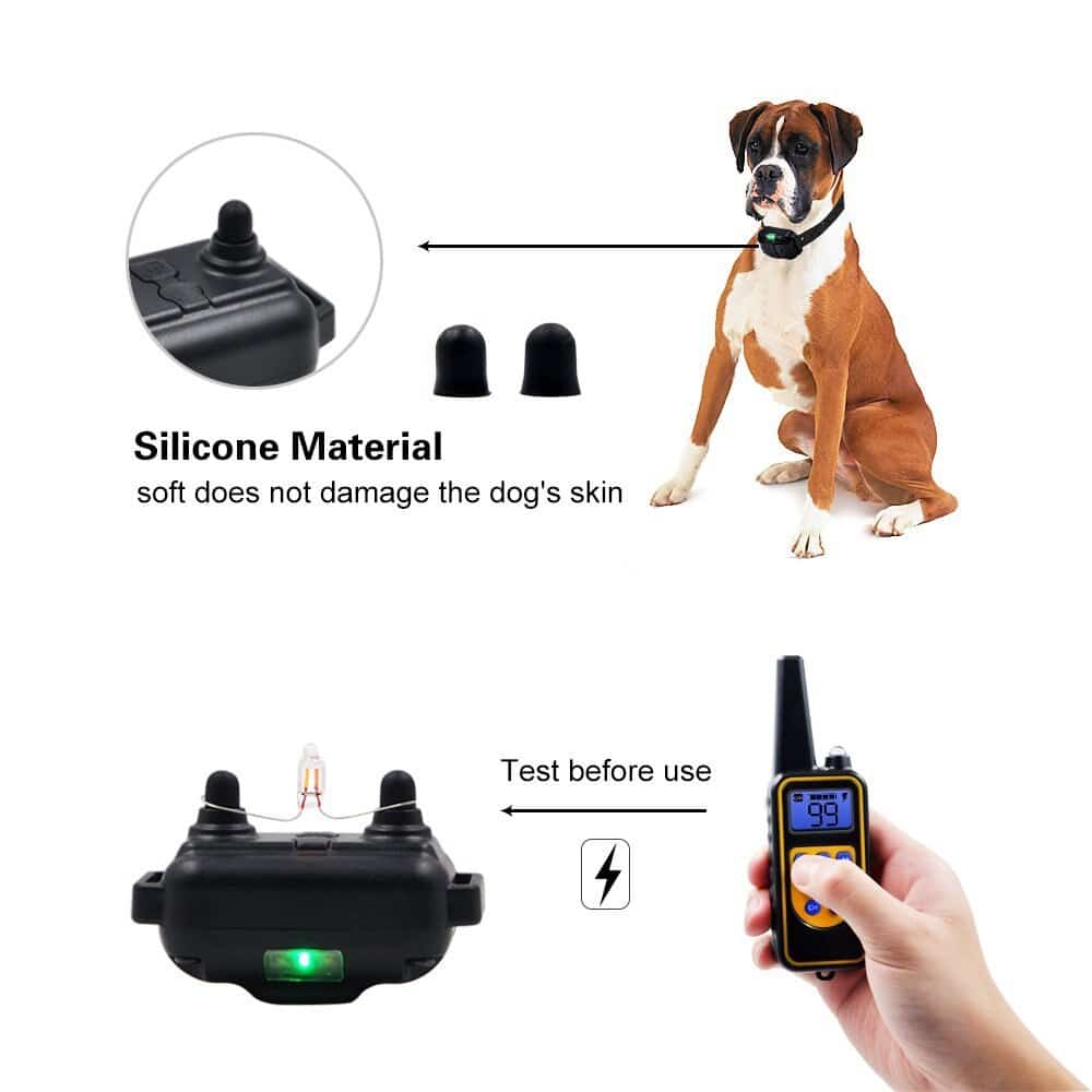 Electric Dog Training Collar with 800 m Range
