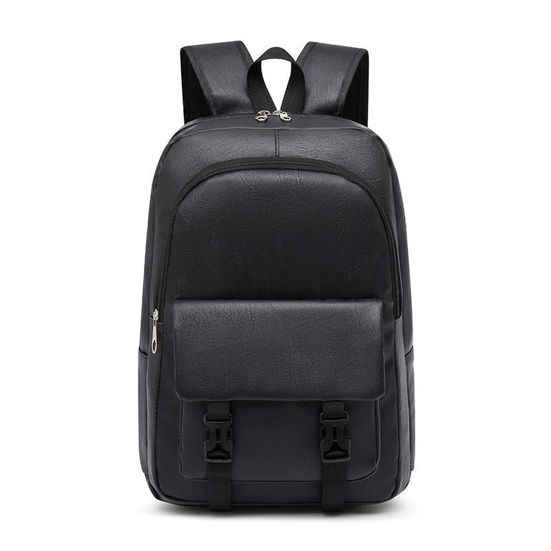 Elegant and Practical Faux Leather Backpack