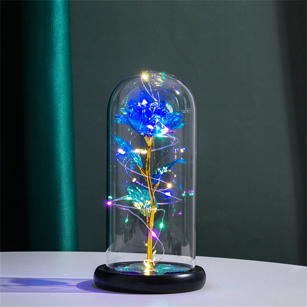 Enchanted Rose Dome Light