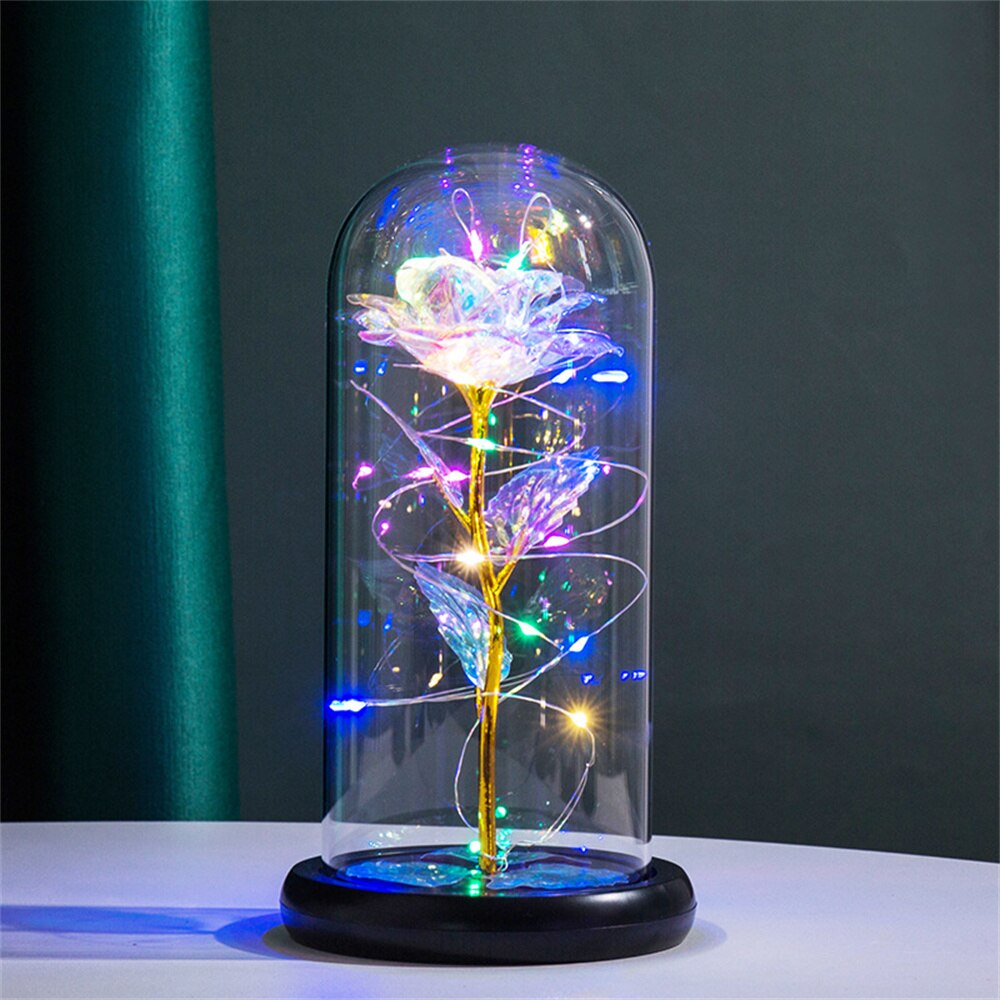 Enchanted Rose Dome Light