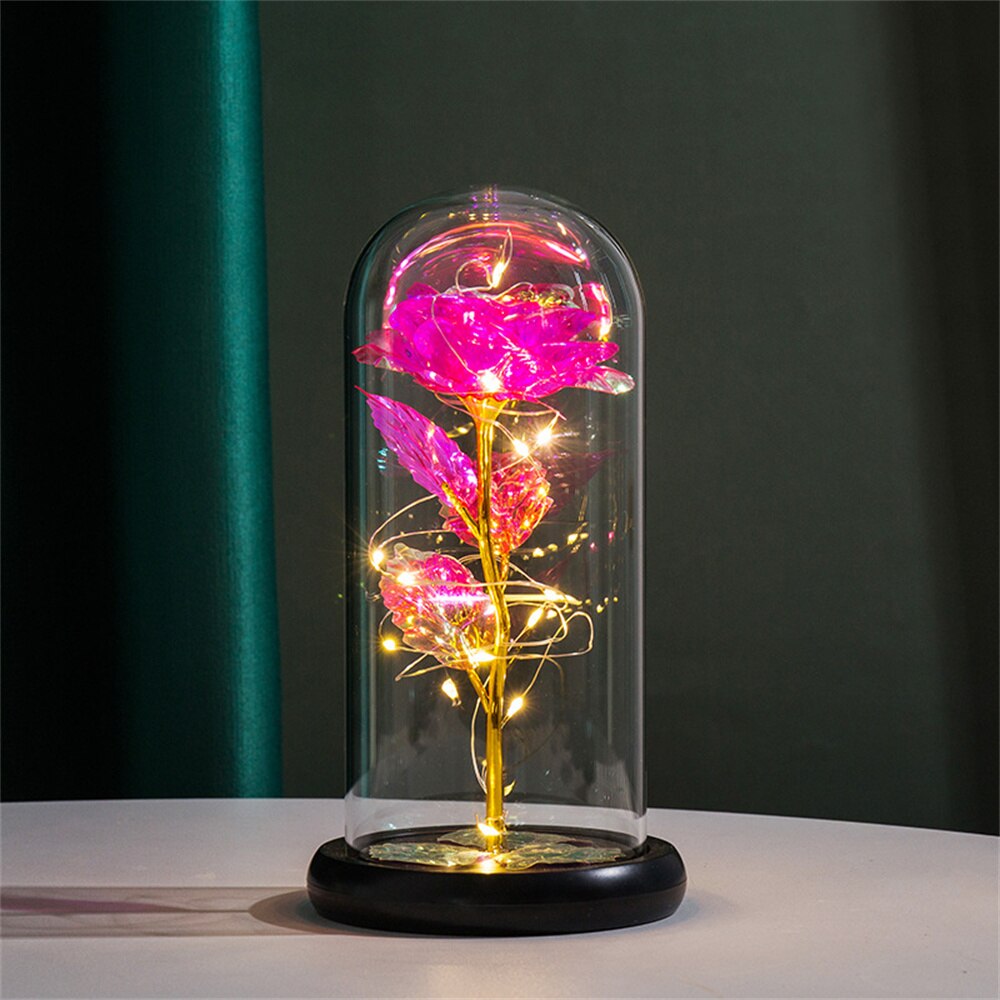 Enchanted Rose Dome Light