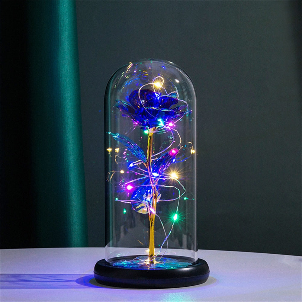 Enchanted Rose Dome Light