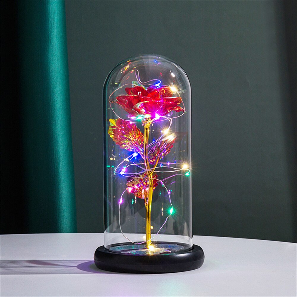 Enchanted Rose Dome Light