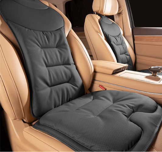 Ergonomic Car Seat Cushion with Lumbar Support – Breathable and Comfortable, Relieves Back Pain While Driving
