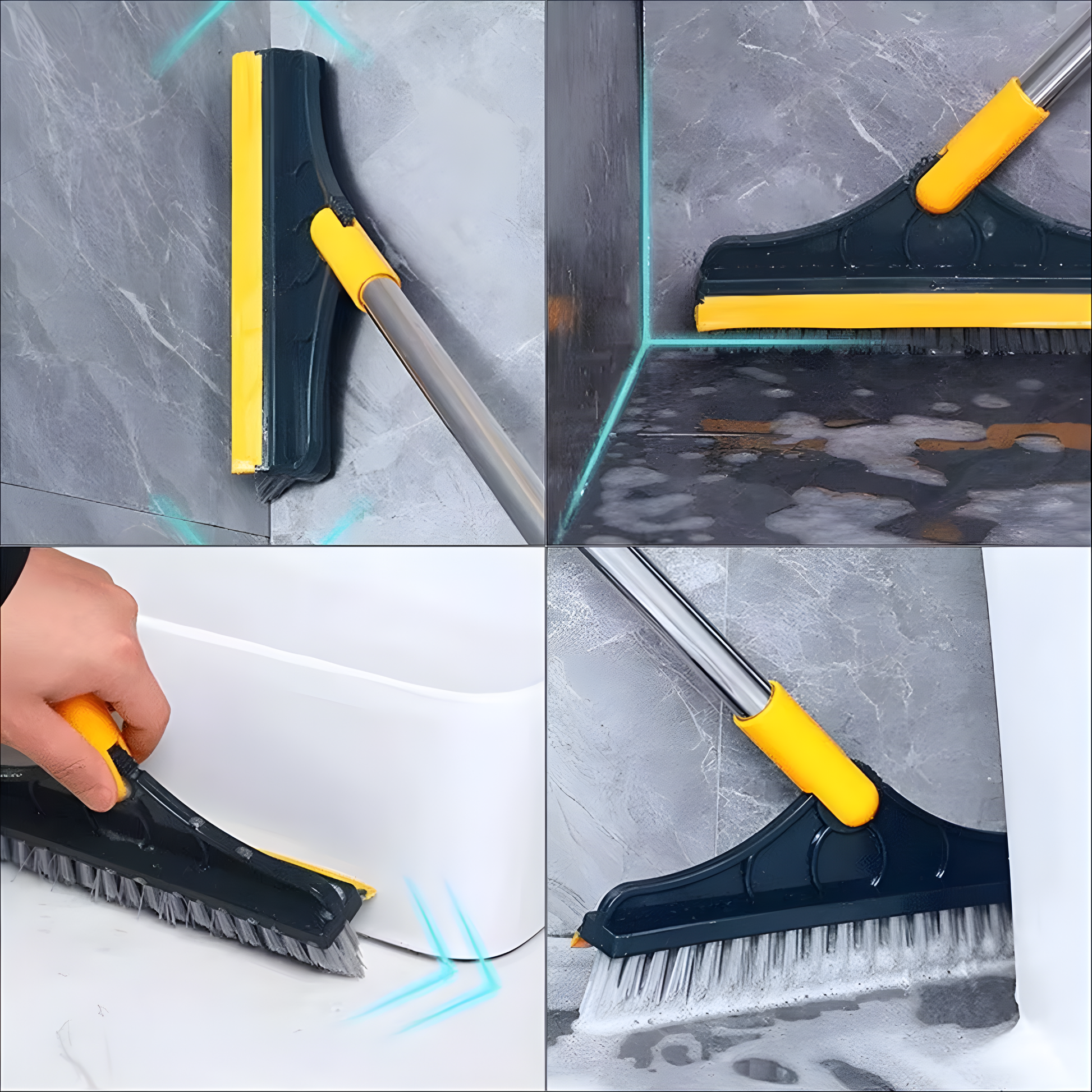 FlexClean Brush – 3-in-1 Cleaning