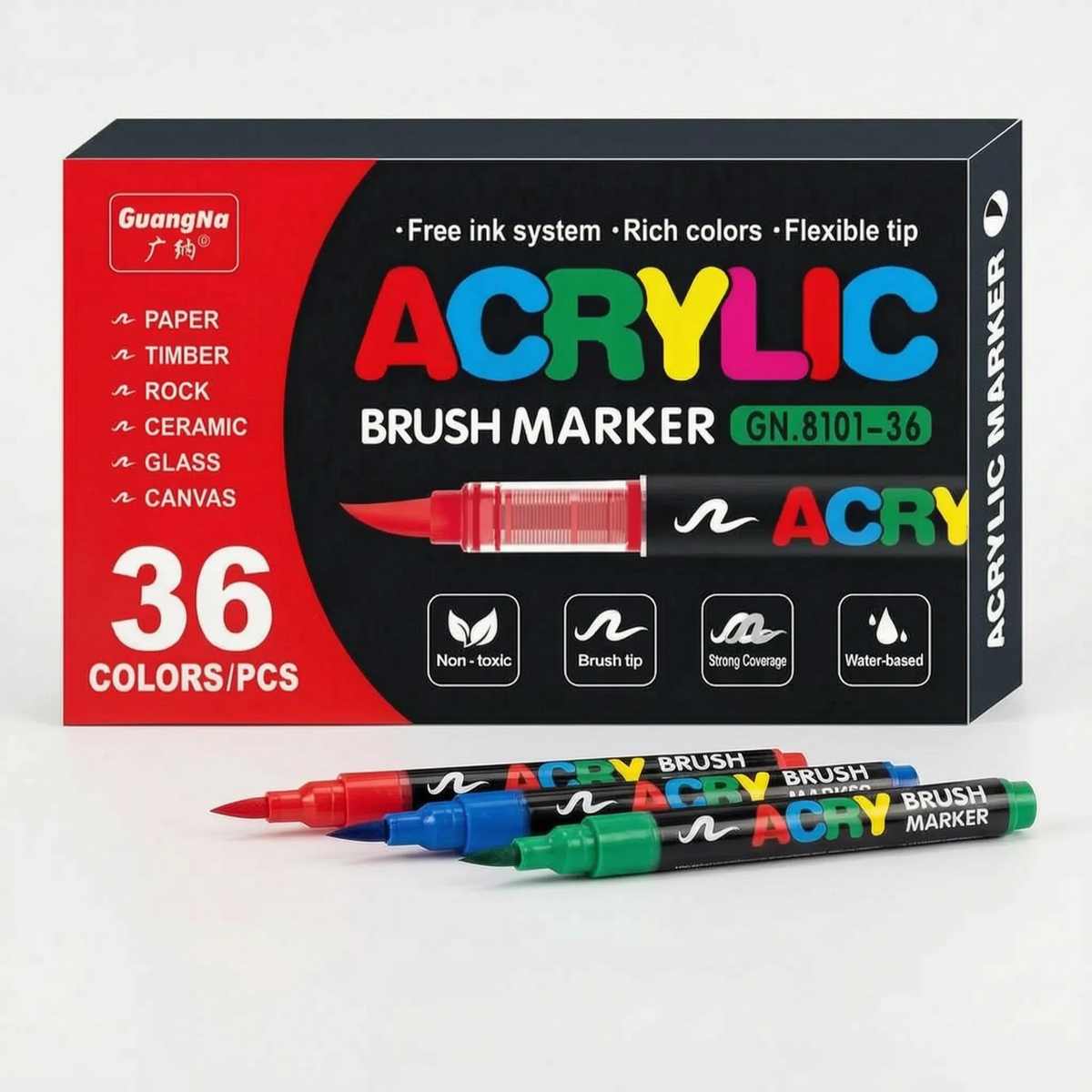 Flexible Tip Paint Markers