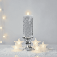 Flickering Glow – Christmas LED Candle for Warm Holiday Decor