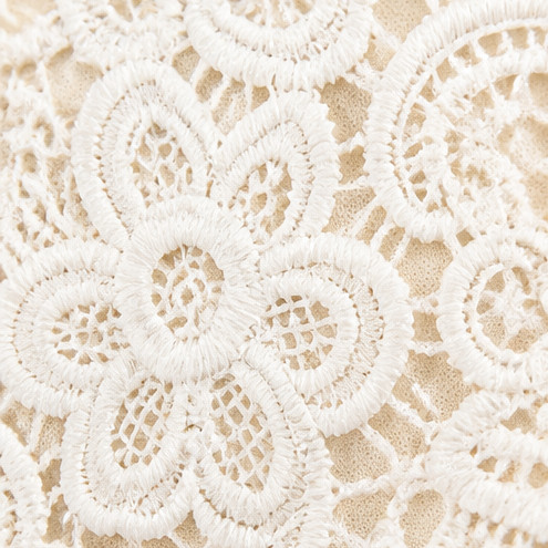 Floral Lace Shoulder Tote