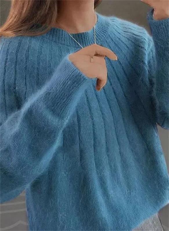 Fluffy Knitted Sweater